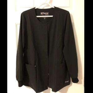 Black Scrub Jacket